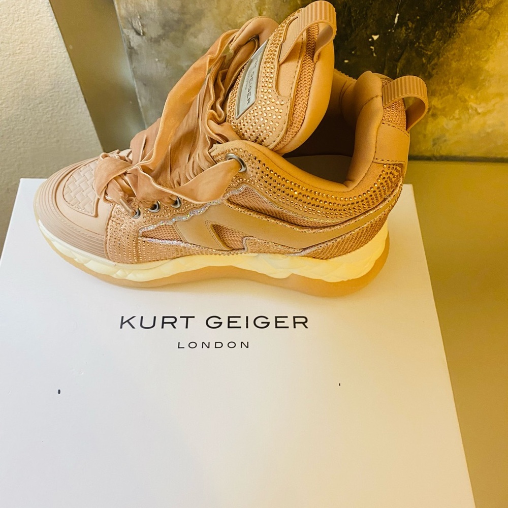 Kurt Geiger London Beige Sneakers